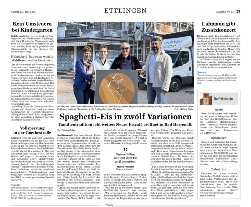 Zeitungsartikel